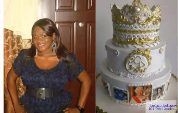 Photos: Meet The Nigerian Woman Who Designed Queen Elizabeth’s 90th Birthday Cake
